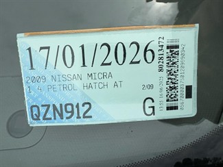 2009 Nissan Micra - Thumbnail