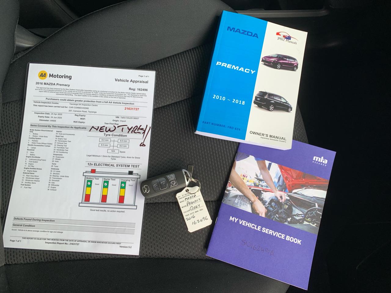 2016 Mazda Premacy