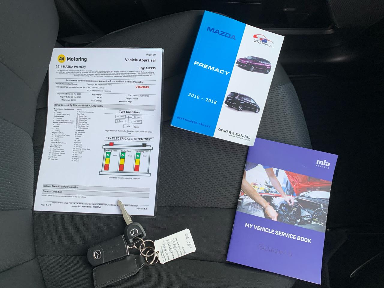 2014 Mazda Premacy